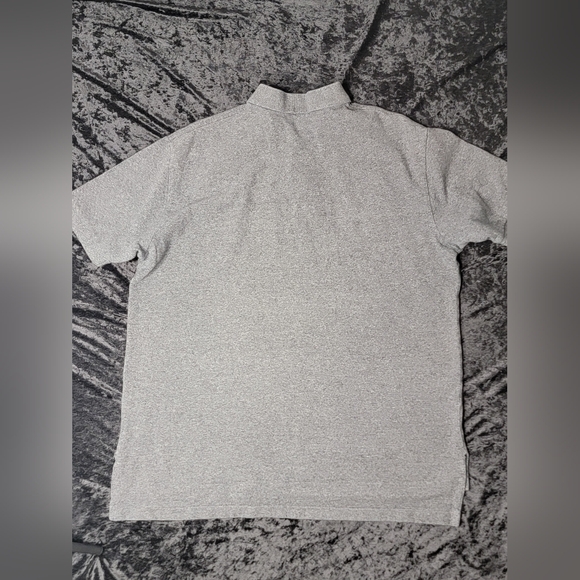 Polo Ralph Lauren Mens Heather Grey Classic Fit Cotton Polo Shirt Large XL #0381 - Picture 5 of 5